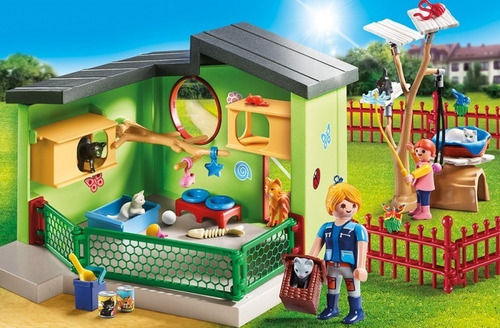 Playmobil 9276 City Life Refugio Para Gatos Mundo Manias