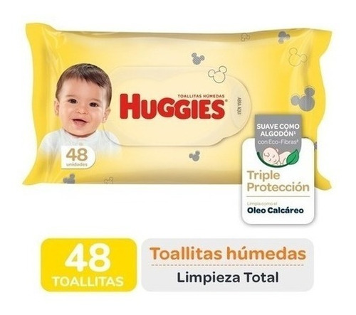 Huggies Toallitas Húmedas Clasico Y Cotidiano X48 X 10 Packs Arenita