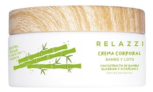  Crema Corporal Relazzi Bambu Y Loto 190gr