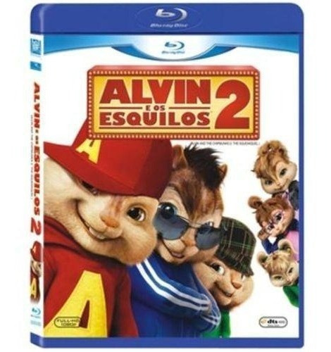 Alvin E Os Esquilos 2 - Blu-ray - Jason Lee - Zachary Levi