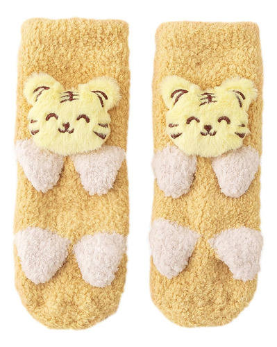 Calcetines Tipo Pantuflas De Invierno Para Bebés, Bonitos Ca