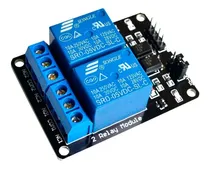Comprar Modulo Relay Rele De 2 Canales 5v 10a Optoacoplado Garantia