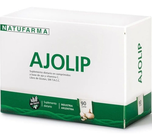 Natufarma Ajolip Presion Arterial 90 Comprimidos