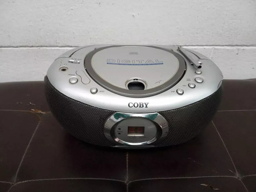 Minicomponente Cd Am/fm Coby Para Reparar O Repuesto Plateado 0 W (Usado)