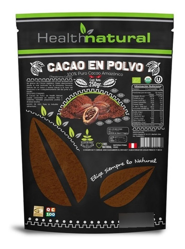 Cacao En Polvo 250gr