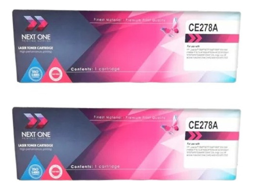 2 Toner Alternativo Para Ce278 78a 278a P1606 P1606dn P1566