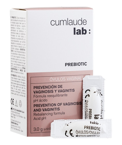 Cumlaude Lab Ovulos Prebiotic 3.0 G X 10 Ovulos