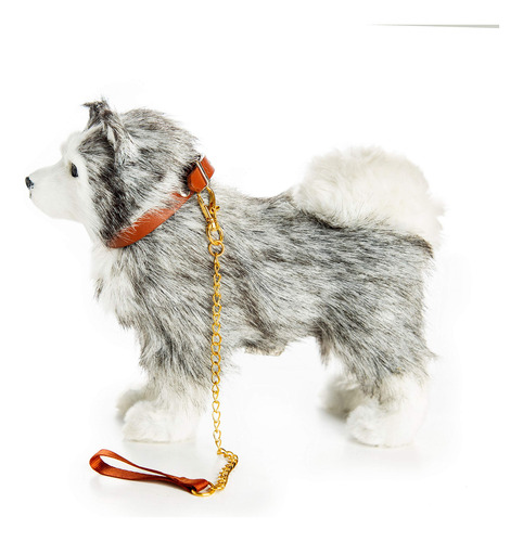 Perrito Husky Doll Pet The Queen's Treasures Para 18 Pulgada