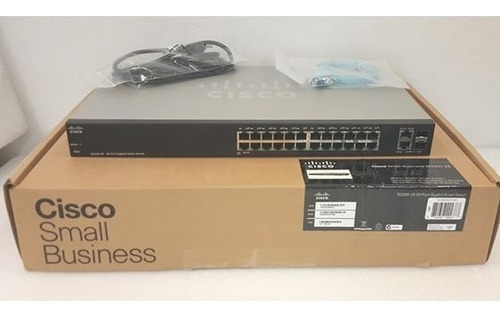 Cisco Sg200-26p 26-port Gigabit Poe Smart Switch Nuevo