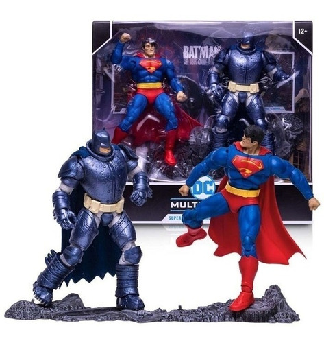 Mcfarlane Dc Multiverse Superman Vs Armored Batman