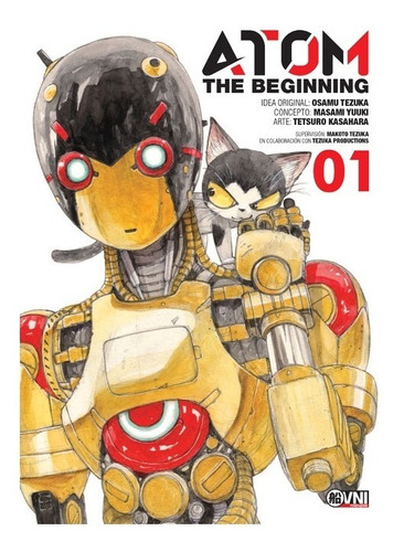 Manga Atom The Beginning Tomo 1 Ovni Argentina