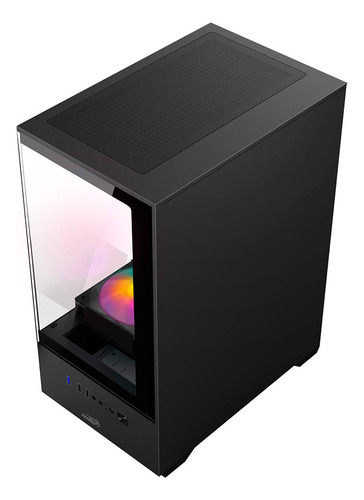 Gabinete Gamer Sentey H11 Frgb 5 Fans Rgb Negro Negro