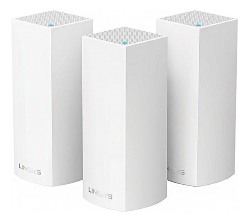 Linksys Velop Tri Band Intelligent Mesh Wifi System, White,