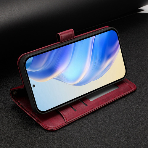 Funda De Piel Con Cierre De Primera Calidad Para Motorola E40, A Prueba De Golpes, Protección De 360°, Cartera, Bloqueo Rfid, Soporte