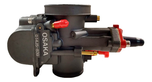 Imagen 6 de 7 de Carburador Cortina Plana Competicion 28 34 Mm Negro Chicler