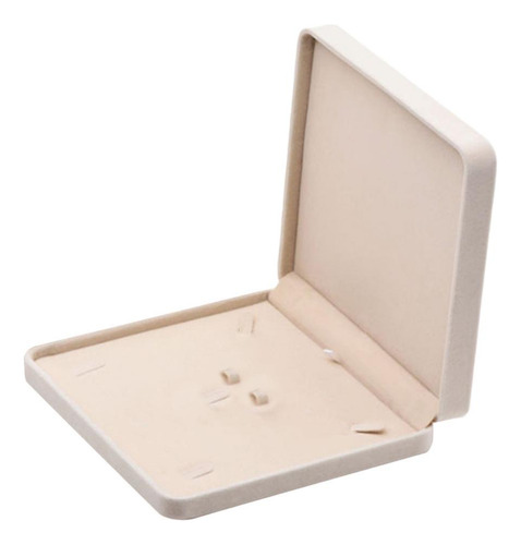 Caja De Joyería De Bandeja De Caja De Beige Beige