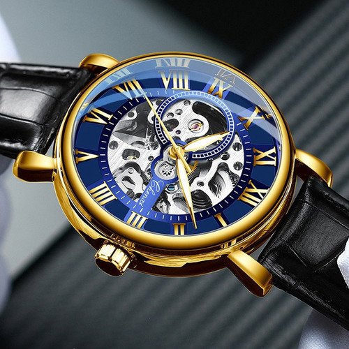 Reloj Mecánico Chenxi Con Números Romanos Luminosos