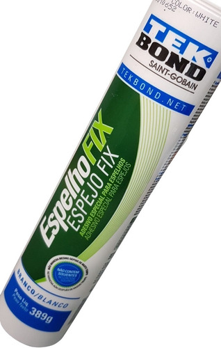 Adhesivo Para Espejos Tekbond Espelhofix Blanco 389gr.