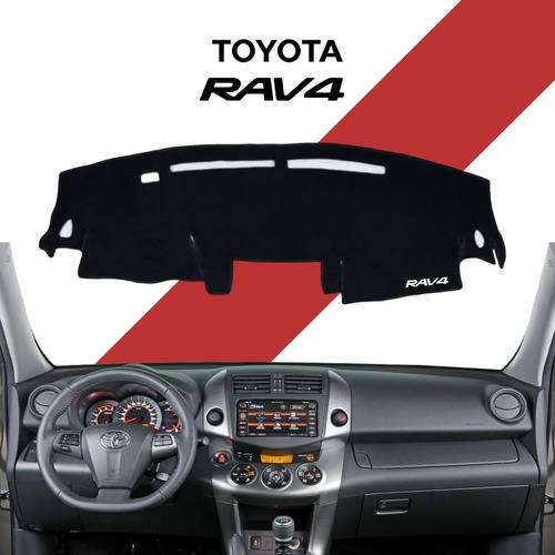 Cubretablero Bordado Toyota Rav4 3ra Generación 2011