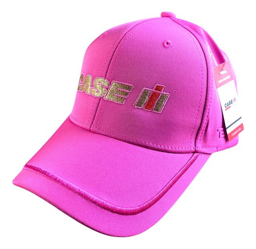 Gorra Estilo Case Ih Trucker Rosa Chicle Ajustable Cs012 Rosa Chicle Único Lisa
