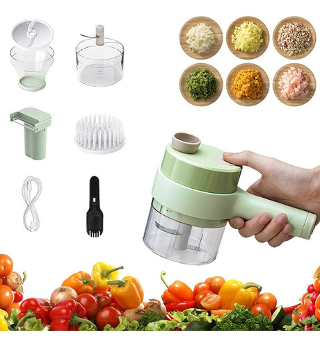 Electric Garlic Grinder, Onion, Spices And Fruit Crusher