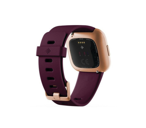 Imagen 3 de 3 de Fitbit Versa 2 FB507 - Aluminio anodizado - Silicona - Copper rose aluminum - Bordeaux