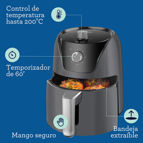 Freidora De Aire Oster® 4 Lt Diamond Force Ckstaf40mdf