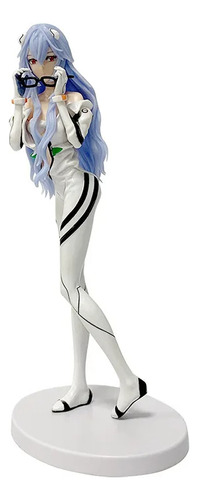 Figura Evangelion Rei Ayanami Cambio Cabello Genesis Eva Pvc