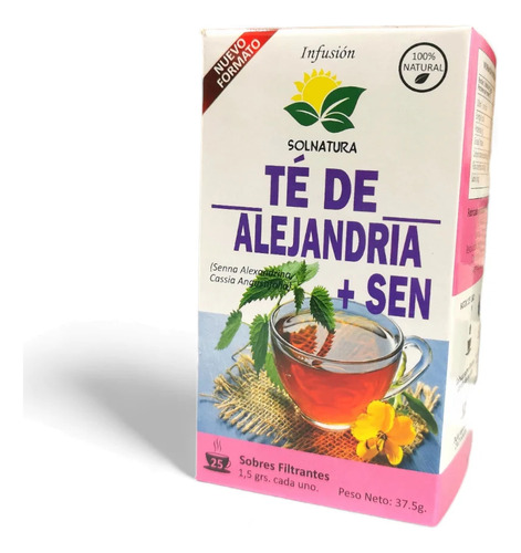 Te Alejandria Y Sen 25 Bolsitas