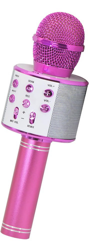Micrófono Inalambrico Marca Keyian /karaoke /púrpura