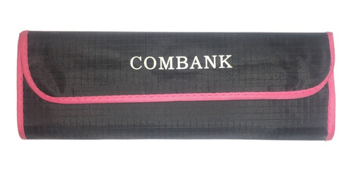Imagen 2 de 2 de Set De Peines Profesional Combank Con Estuche Color Rosa