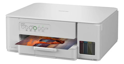 Impresora Multifuncional Brother Blanca Dcp-t426w Rellenable Color Blanco