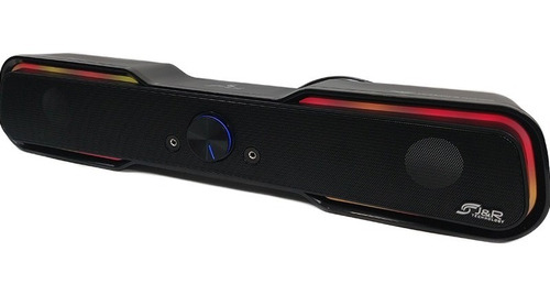 Barra De Sonido Soundbar Gamer Rgb 6w Bluetooth J&r