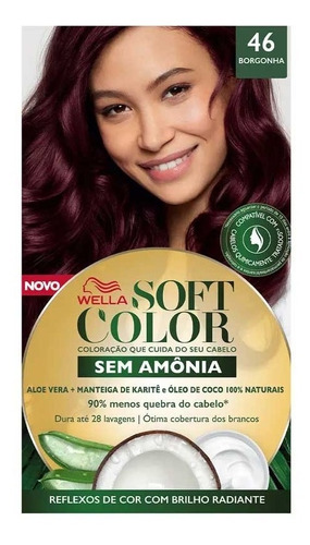 Tonalizante Soft Color 46 Borgonha - Wella