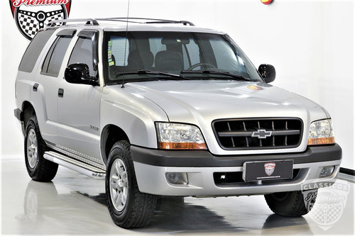 Chevrolet Blazer - 01 - 66.000 Km - Prata - Apta Placa Preta