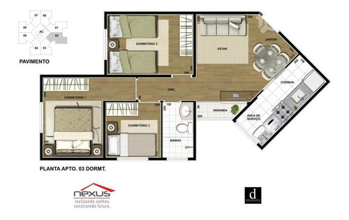 Imagem 23 de 23 de Apartamento À Venda, 44 M² Por R$ 225.000,00 - Condomínio Reserva João Aranha - Paulínia/sp - Ap0595