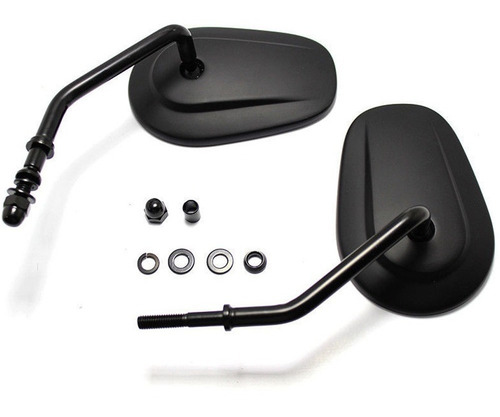 Imagem 8 de 9 de Retrovisor Moto Harley Davidson Iron 883 Fat Boy Convexo