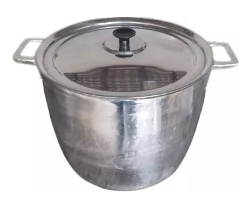 Caldeirão N34 Alum Fundido Batido Grosso Industrial 12,5l