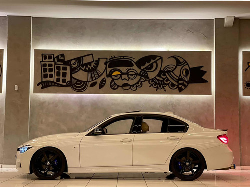 Imagem 3 de 11 de Bmw 320i M Sport Turbo Flex 2018 33.000km Com Teto E Upgrade