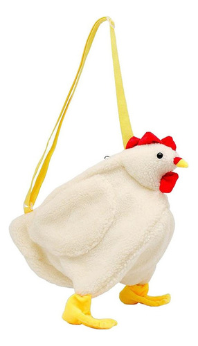 Bolso De Peluche Bolso De Forma De Pollo De Mujer