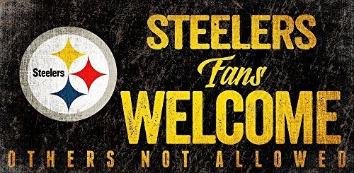 Señales - Fan Creations Pittsburgh Steelers Fans Welcome Sig