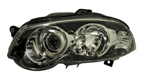 Faro Fiat Albea 2009-2010-2011 Fondo Negro Rh Lh