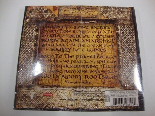 Cd Soulfly - Prophecy - Digipack