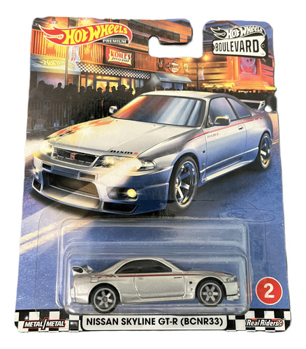 Hot Wheels Premium Nissan Skyline Gt-r (bcnr33) (2020)