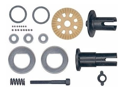 Team Associated Complete Differential Kit: 18b/18mt/18t/18r