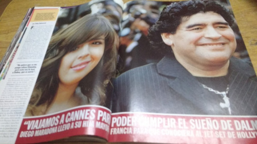 Revista Caras N° 1220 Diego Maradona En Cannes  2005