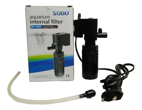 Imagen 1 de 5 de Filtro Interno Para Acuario Sobo Wp-1050f 400l/h
