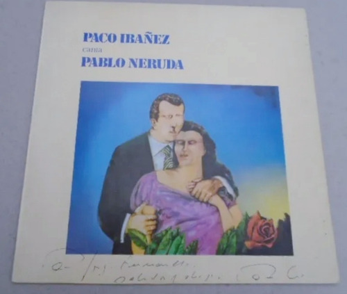 Vg Disco Vinilo - Paco Ibañez Canta Neruda Cuarteto Cedron