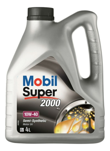 Aceite Lubricante 10w40 Mobil Super 2000 Sn Plus 4lts