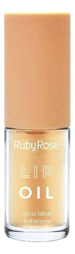 Ruby Rose Gloss Labial Lip Oil Laranja 3,8ml